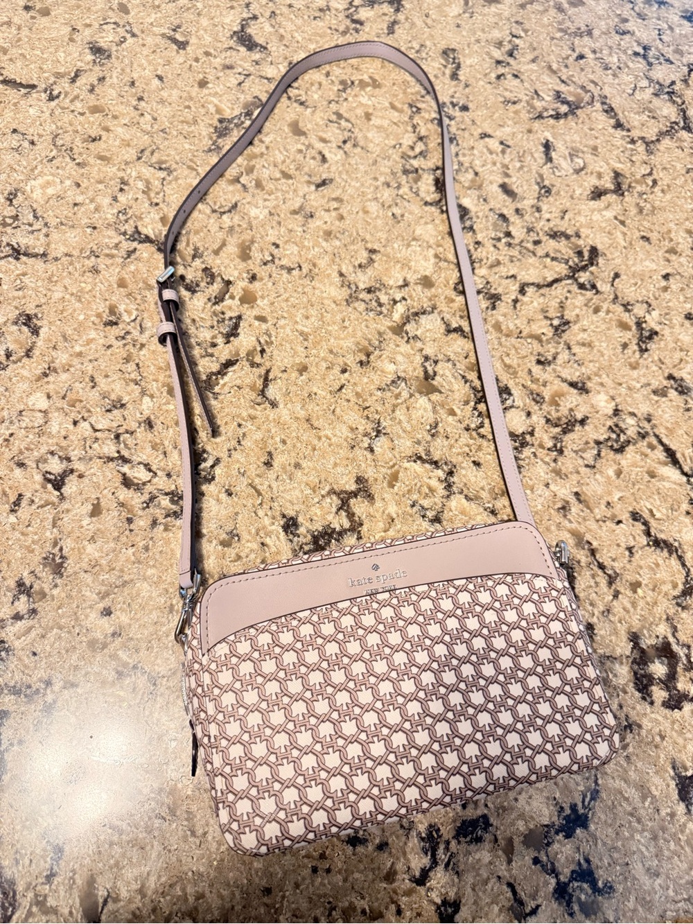 kate spade New York Blush cream Crossbody Bag